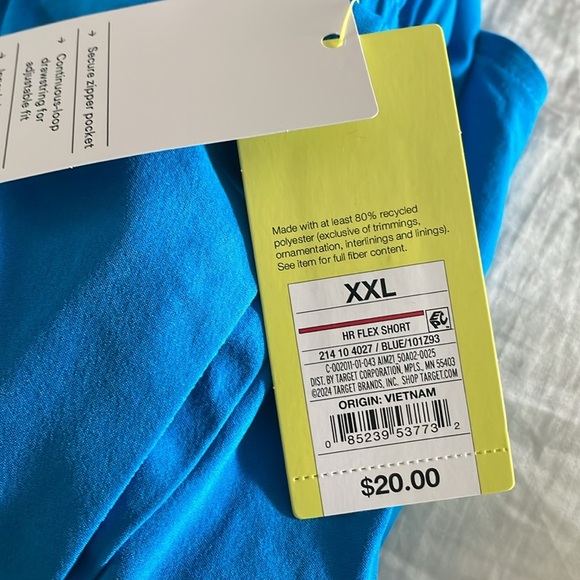 NWT-⭐️ UNISEX XXL BLUE SHORTS
With built-in panty - Picture 11 of 11